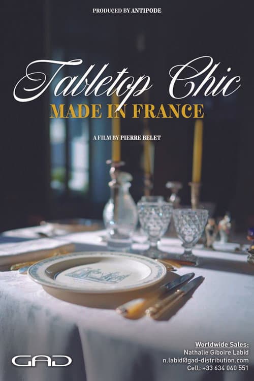 Poster for Arts de la table, une excellence française