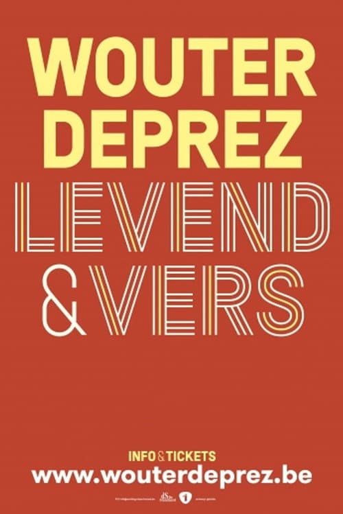 Poster for Wouter Deprez: Levend & Vers