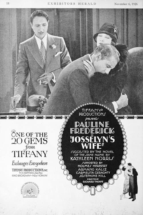 Poster for Josselyn's Wife