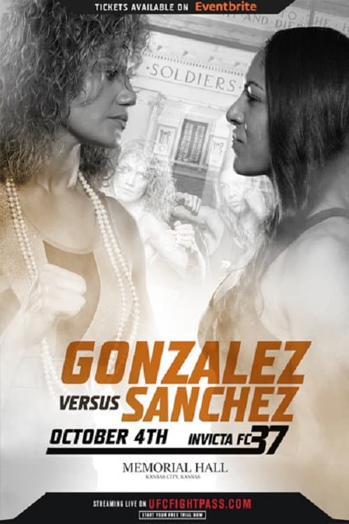 Poster for Invicta FC 37: Gonzalez vs. Sanchez