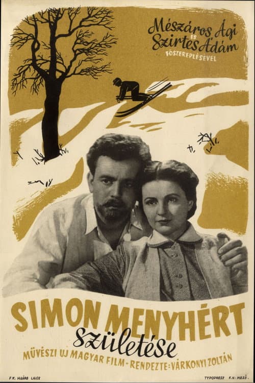 Poster for The Birth of Menyhért Simon