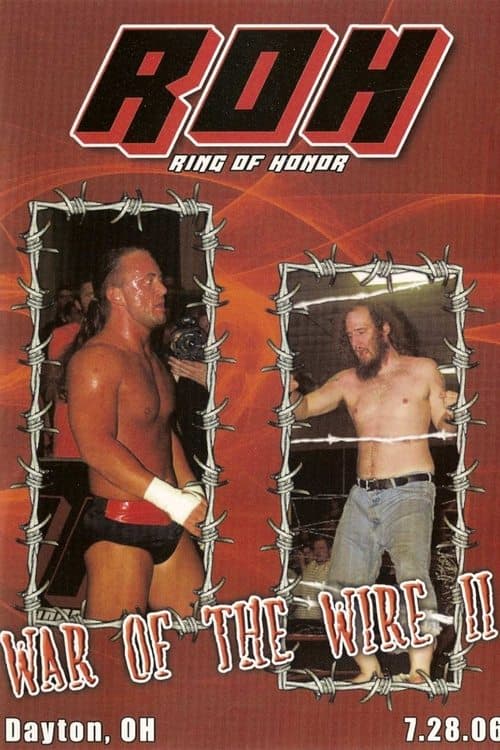 Poster for ROH: War of The Wire II
