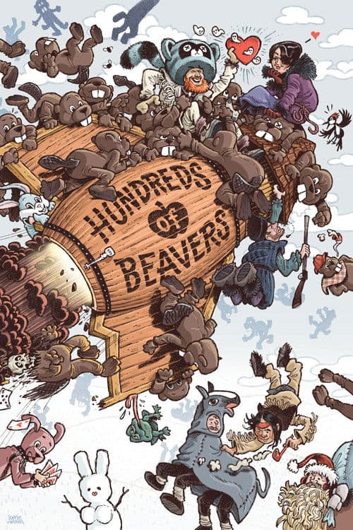 Poster for Hundreds of Beavers
