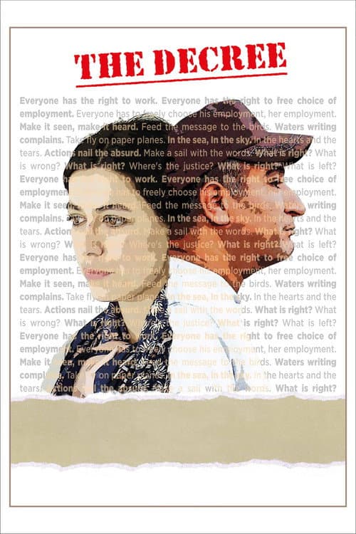 Poster for The Decree