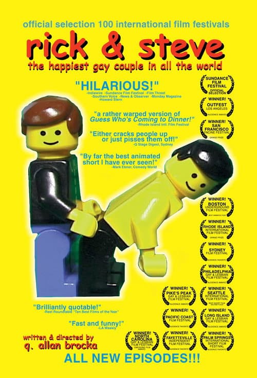 Постер до фільму «Rick and Steve: The Happiest Gay Couple in all the World Cum & Quiche»