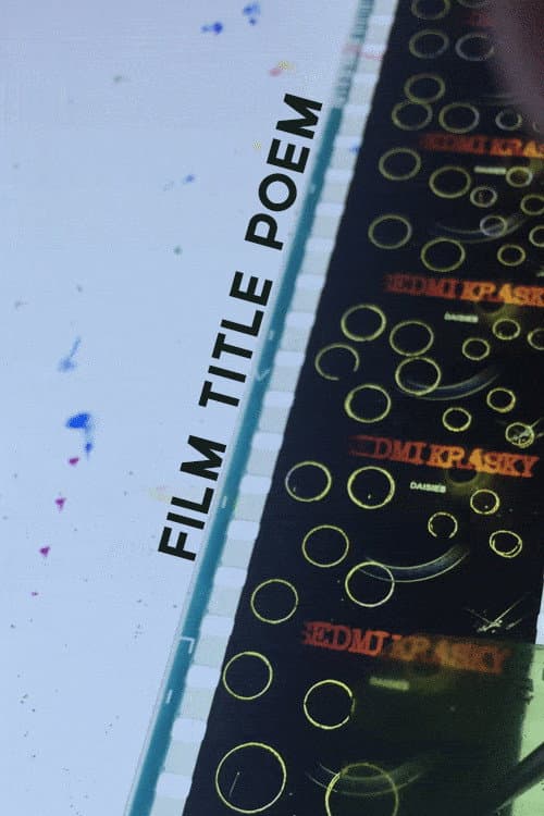 Poster for Film Title Poem