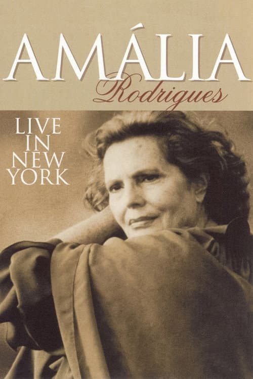 Poster for Amalia Rodrigues Live In New York