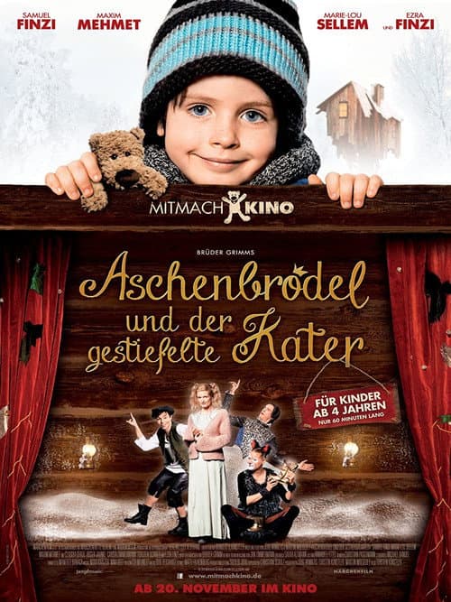 Постер до фільму «Aschenbrödel und der gestiefelte Kater»