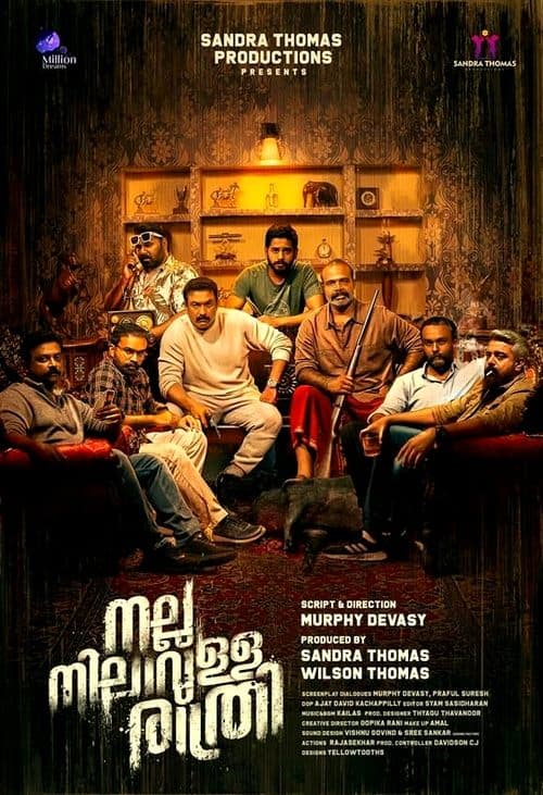 Poster for Nalla Nilavulla Rathri