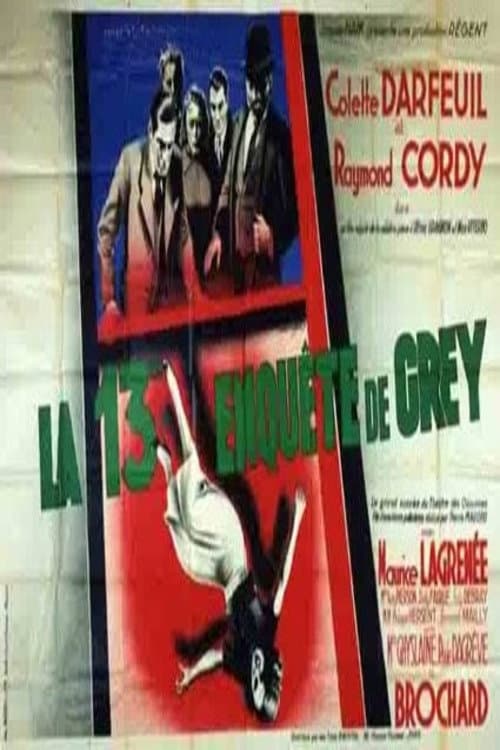 Poster for La treizième enquête de Grey