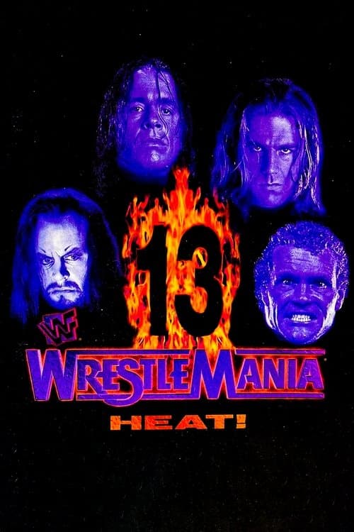 Poster for WWE WrestleMania 13