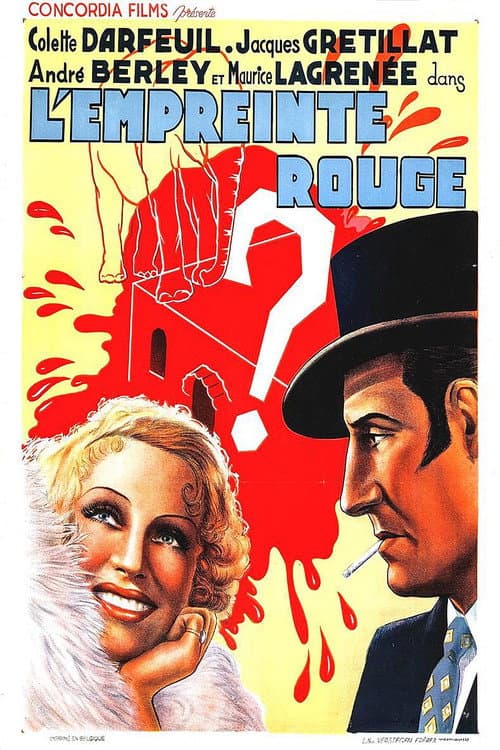 Poster for L'empreinte rouge