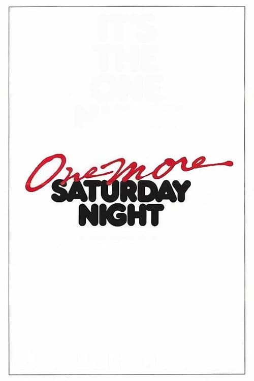 Poster for One More Saturday Night