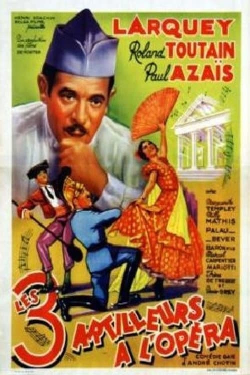 Poster for Trois artilleurs à l'opéra