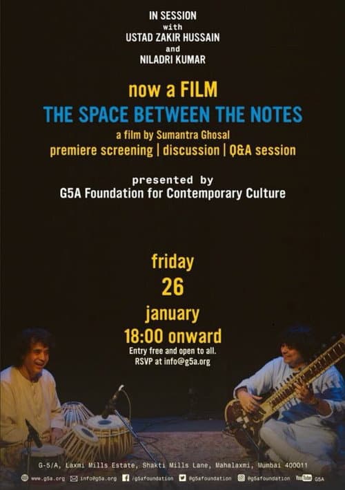 Poster for The Space Between the Notes