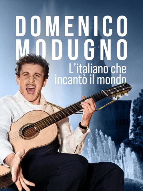 Poster for Domenico Modugno. L'italiano che incantò il mondo