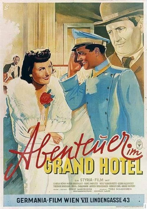 Poster for Adventure in the Grand Hotel