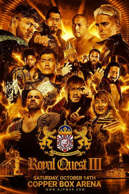 Poster for NJPW Royal Quest III