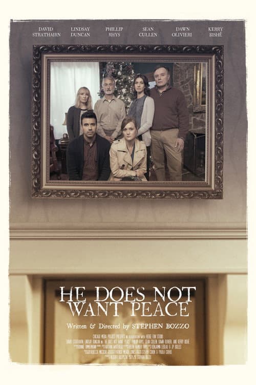 Poster for He Does Not Want Peace