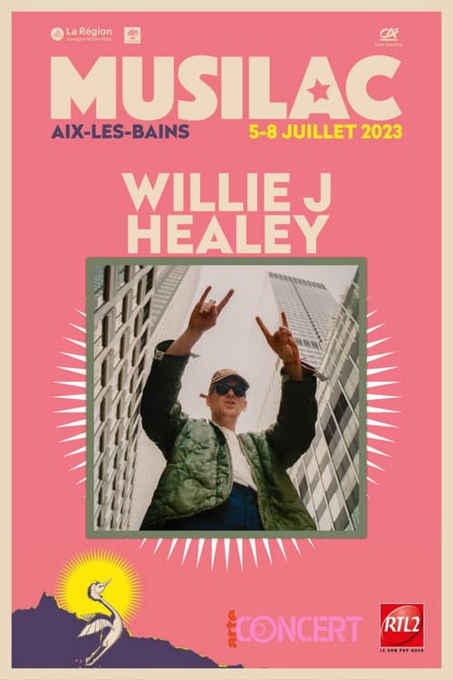 Poster for Willie J Healey - Musilac 2023
