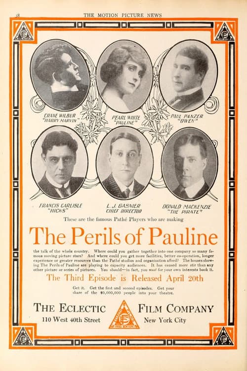 Poster for The Perils of Pauline