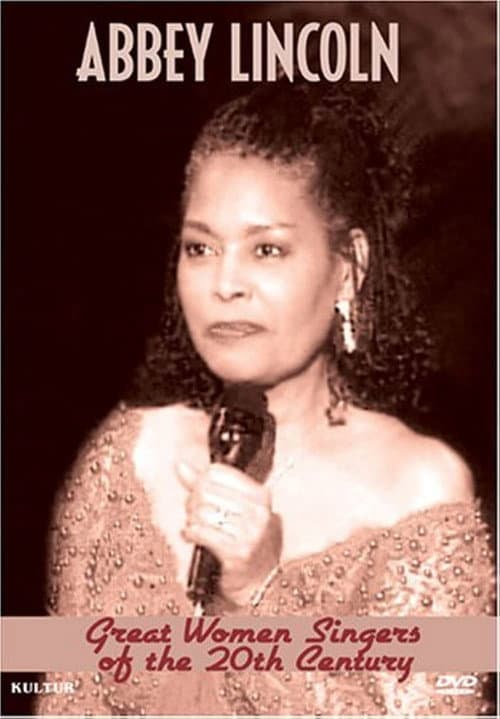 Poster for Great Women Singers of the 20th Century: Abbey Lincoln