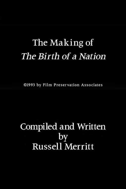 Poster for The Making of 'The Birth of a Nation'
