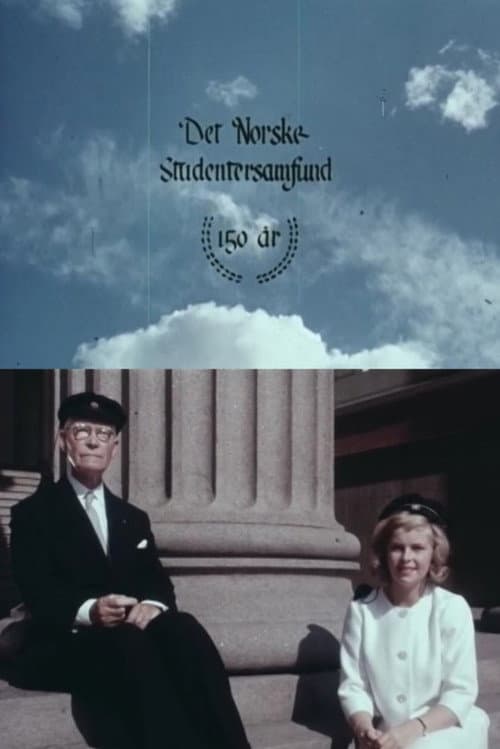 Poster for Oslofilm: Det norske studentersamfund 150 år
