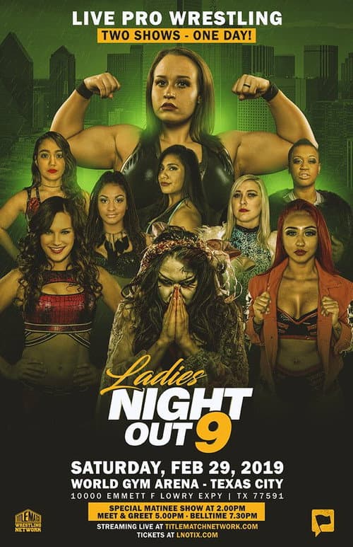 Poster for ROW Ladies Night Out 9