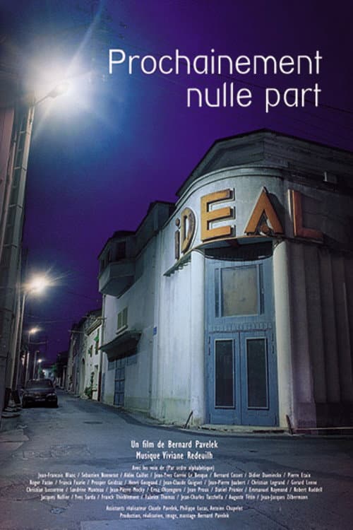 Poster for Prochainement nulle part