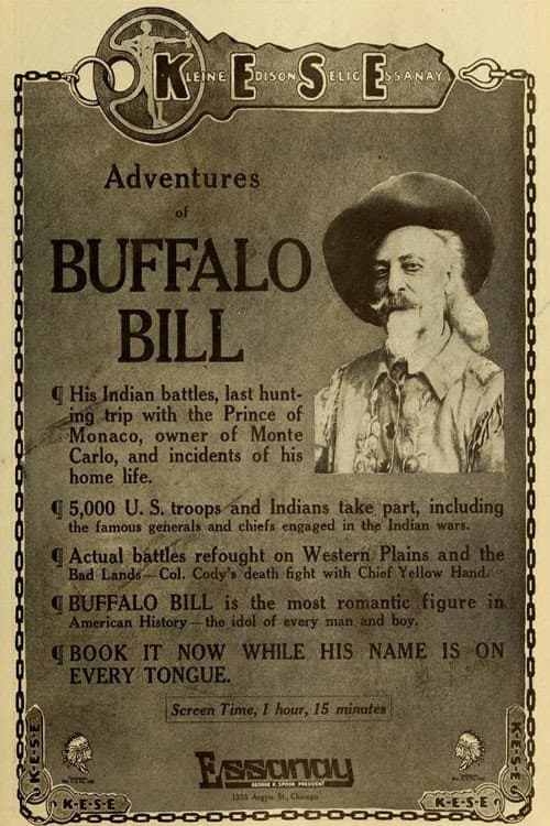 Poster for The Adventures of Buffalo Bill