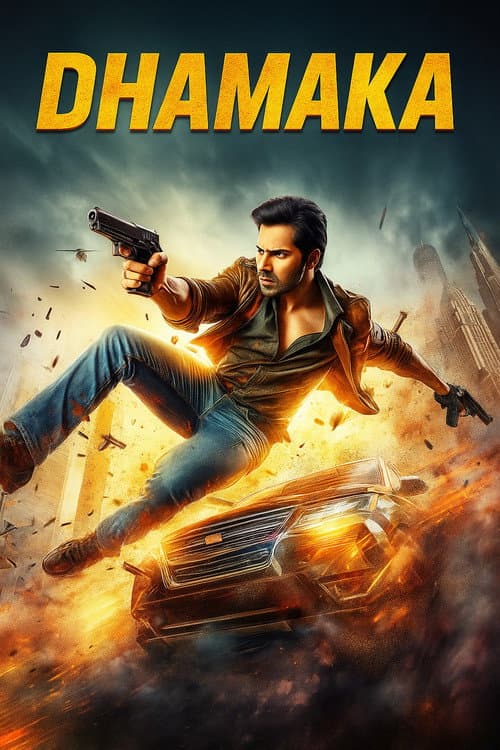 Poster for UKV's Dhamaka
