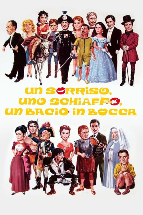 Poster for Un sorriso, uno schiaffo, un bacio in bocca