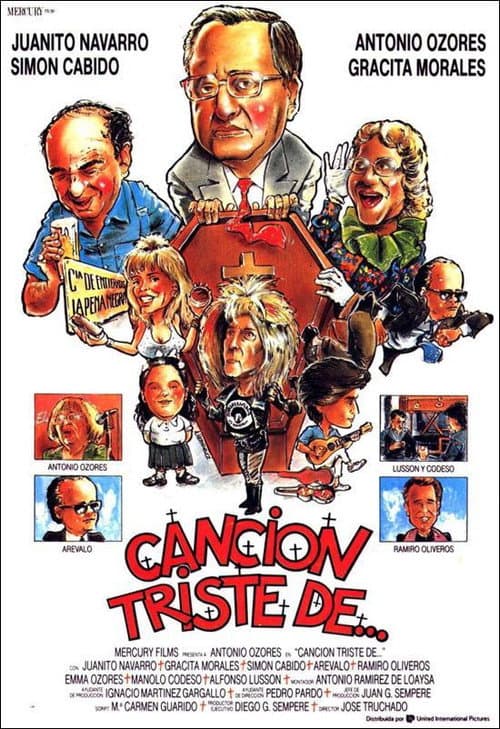 Poster for Canción triste de...