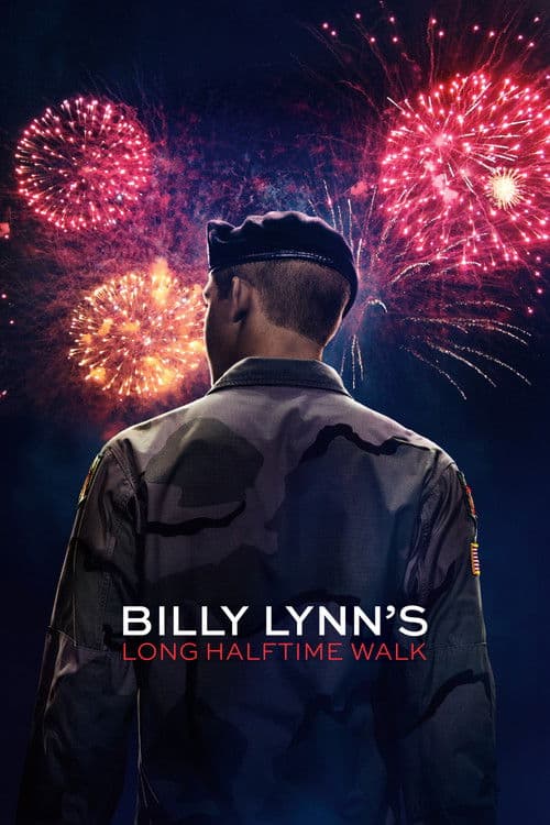 Poster for Billy Lynn's Long Halftime Walk
