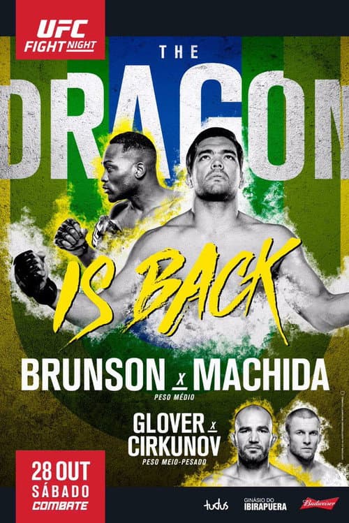 Poster for UFC Fight Night 119: Brunson vs. Machida