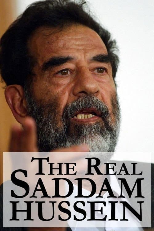 Poster for The Real Saddam Hussein