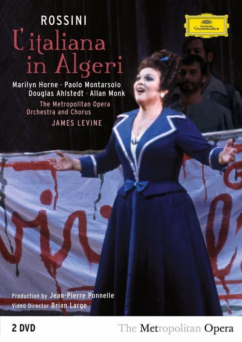 Poster for L'italiana in Algeri