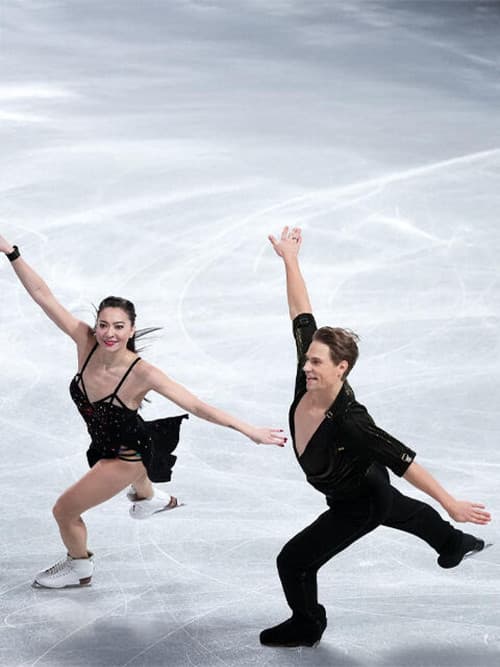Poster for Saulius and Allison. The Olympic Dream