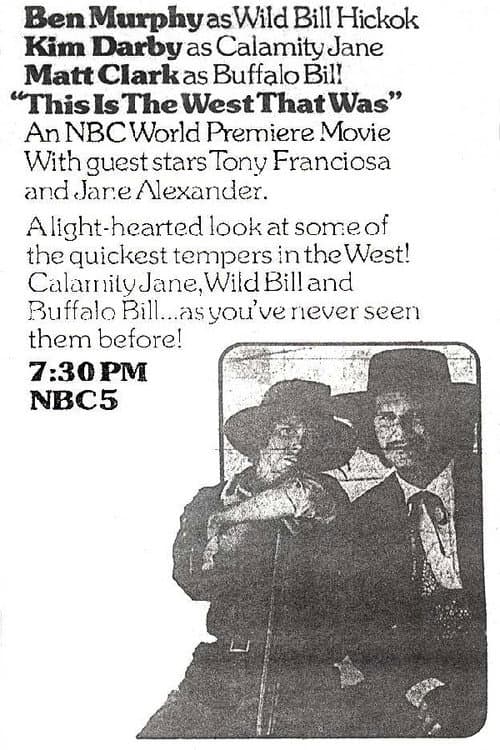 Poster for This Is the West That Was