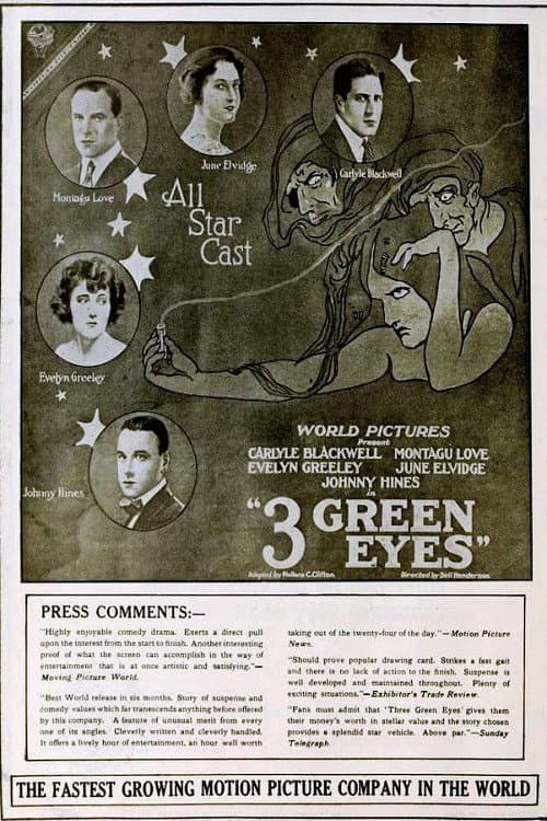 Poster for Three Green Eyes
