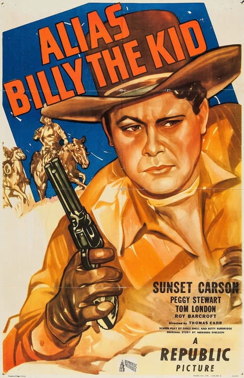 Poster for Alias Billy the Kid