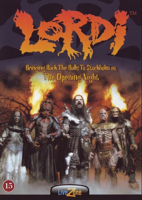 Poster for Lordi - Bringing back the balls to Stockholm og The opening night