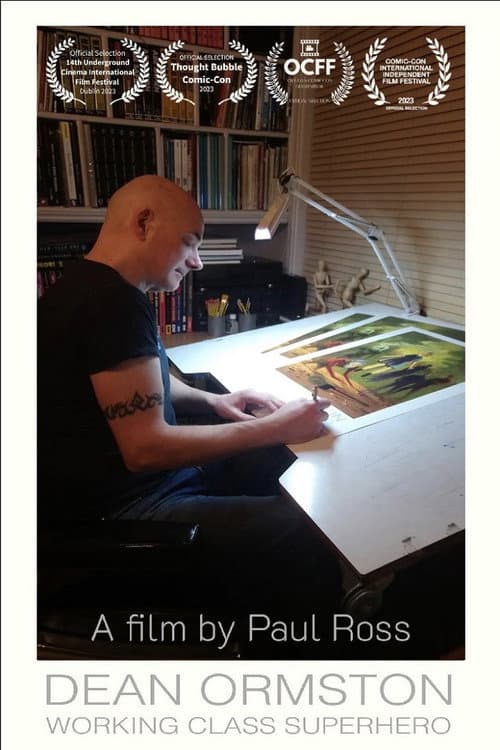 Poster for Dean Ormston - Working Class Superhero