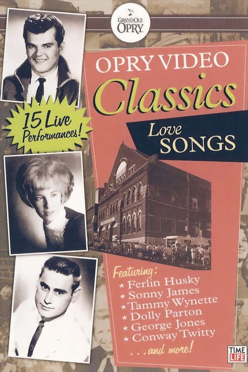 Poster for Opry Video Classics: Love Songs