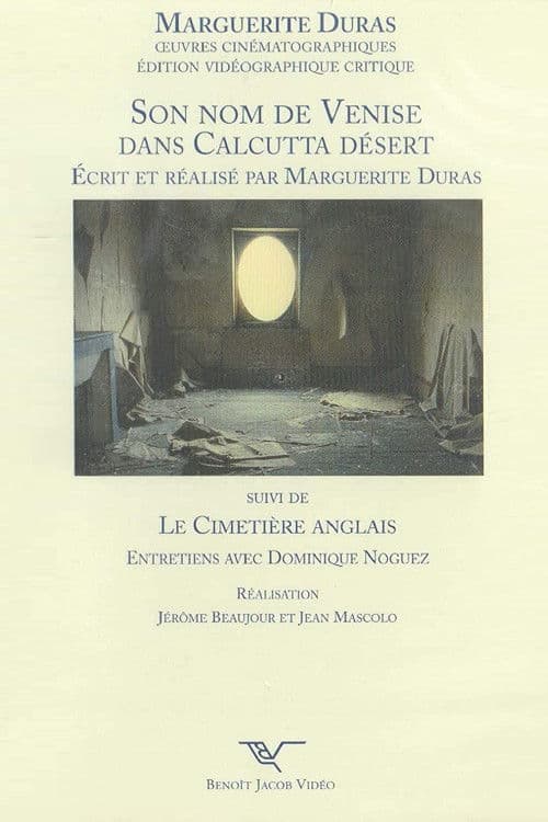 Poster for Son nom de Venise dans Calcutta désert