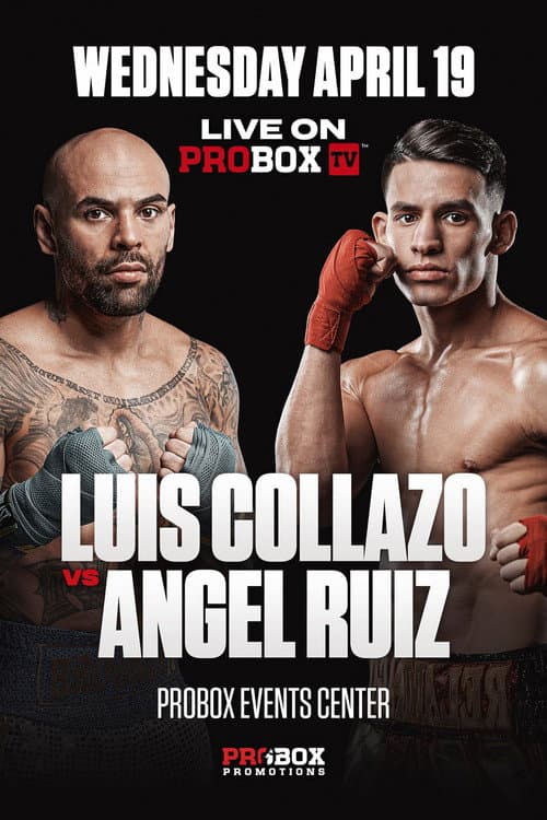 Poster for Luis Collazo vs. Angel Ruiz