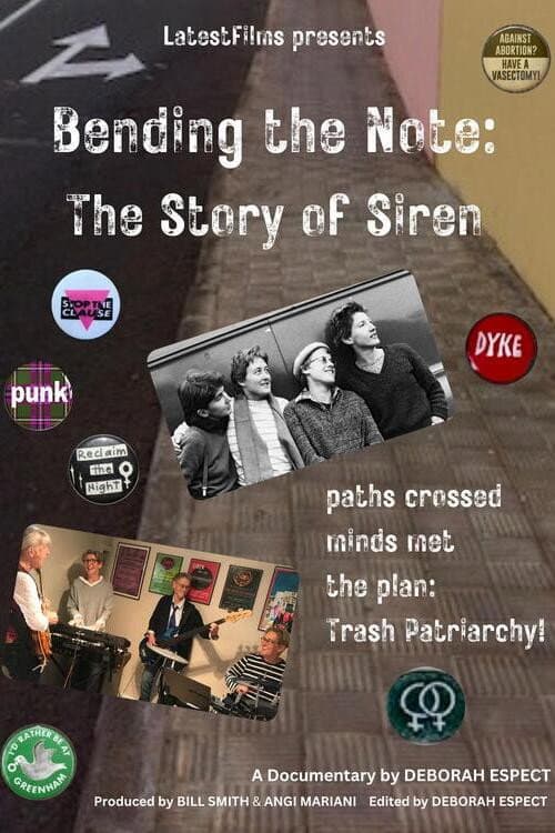 Poster for Bending the Note: the Story of Siren