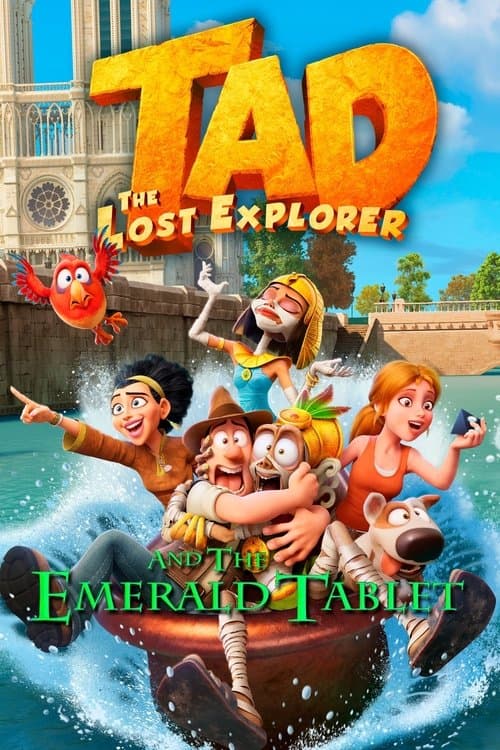 Poster for Tad the Lost Explorer and the Emerald Tablet