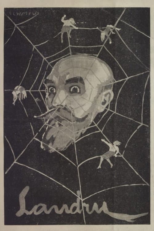 Poster for Landru, the Bluebeard of Paris